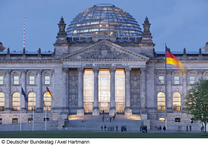 Gebäude des Deutschen Bundestags