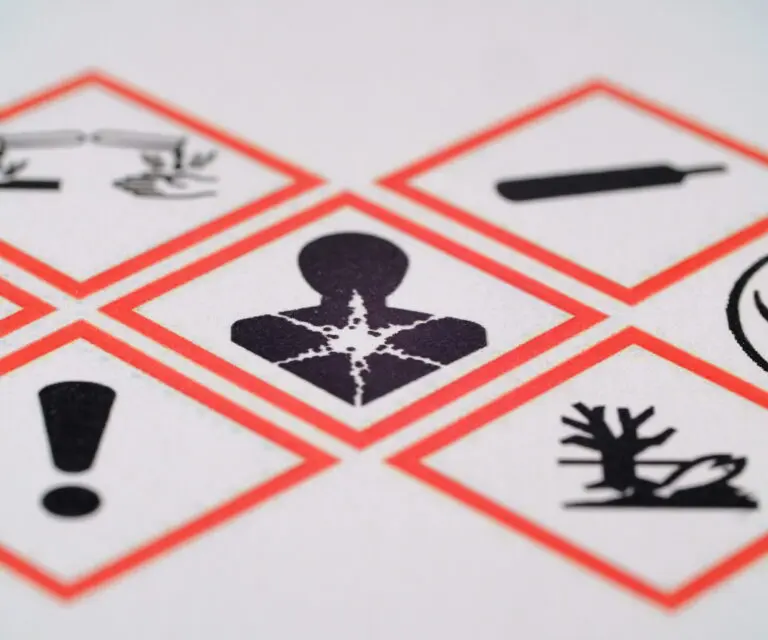Symbole für Gefahrstoffe