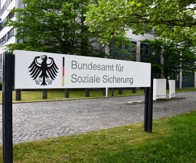 Schild Bundesamt für Soziale Sicherung